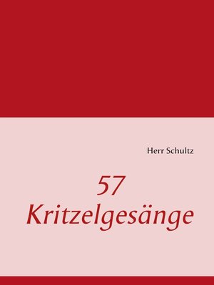 cover image of 57 Kritzelgesänge